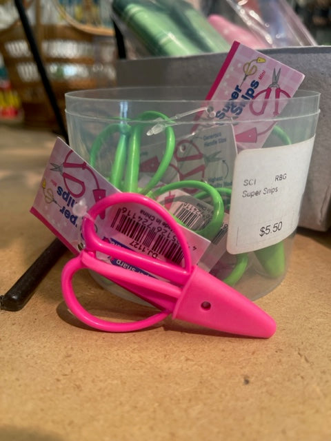 Super Snips Mini Scissors – Barbara's Needlepoint