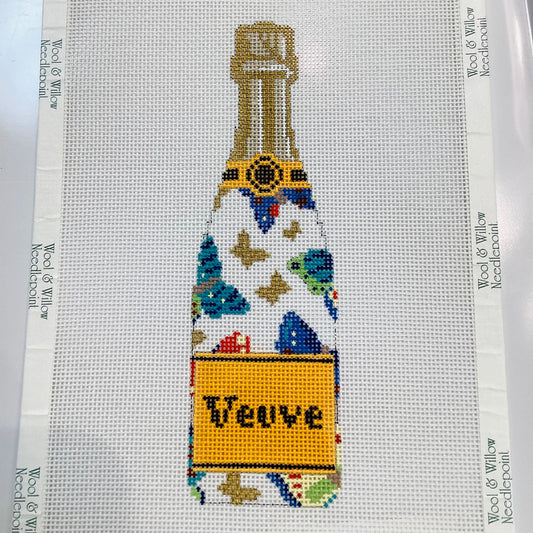 Veuve bottle-Butterflies