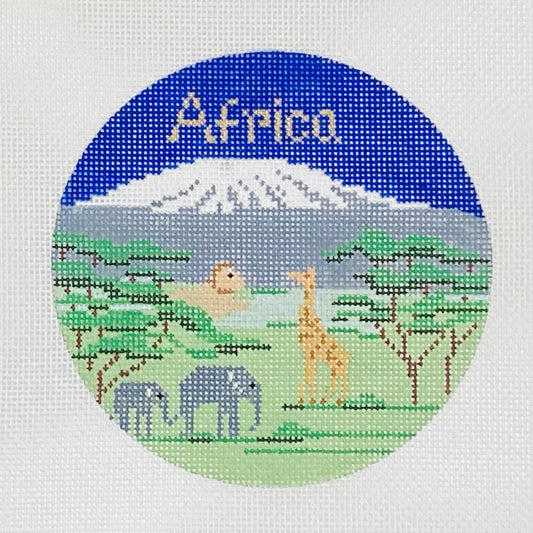 Africa ornament