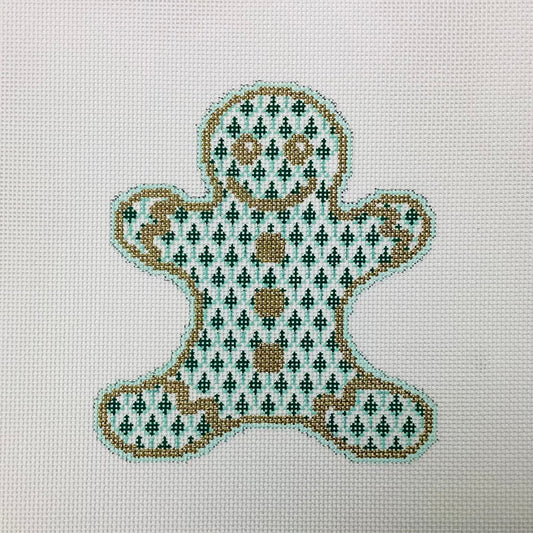 Green Gingerbread Man