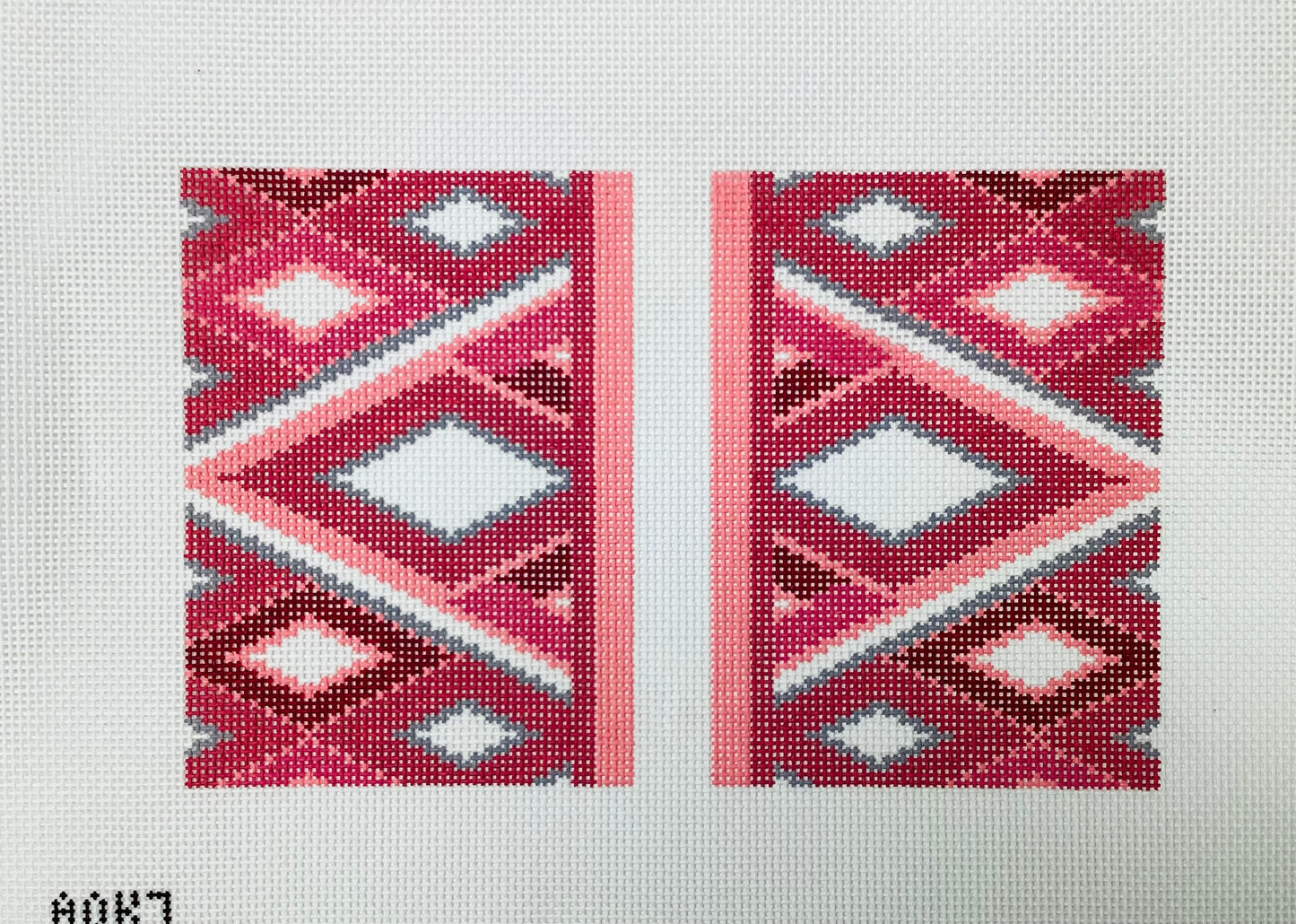 Geometric Clutch (Magenta)