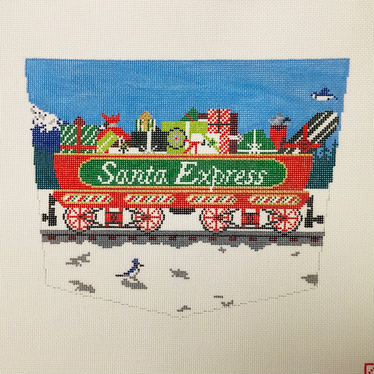 Santa Express Stocking Cuff