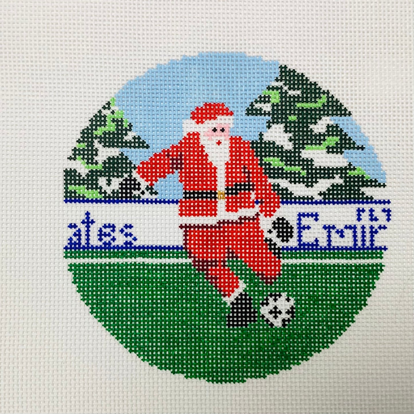 Sporty Santa -- Soccer