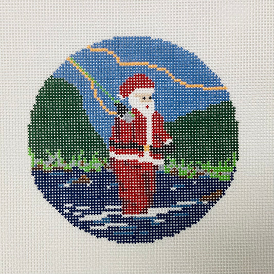 Sporty Santa - Fly Fishing