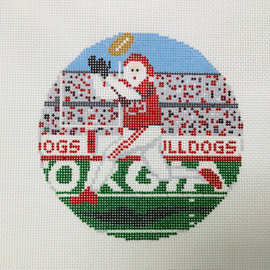 Georgia Football Santa