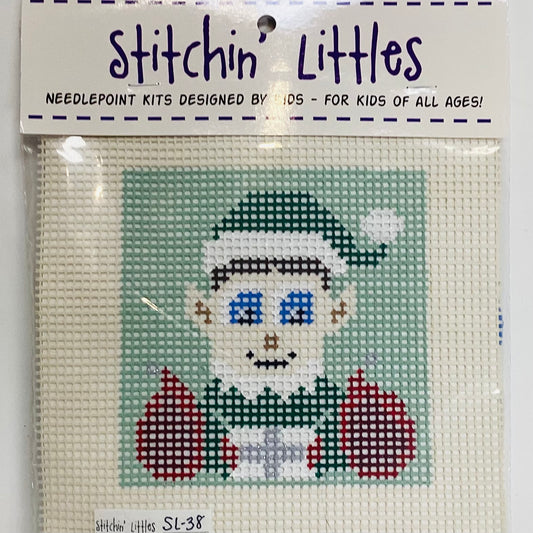 Stitchin' Littles Kit 5x5 - Elf