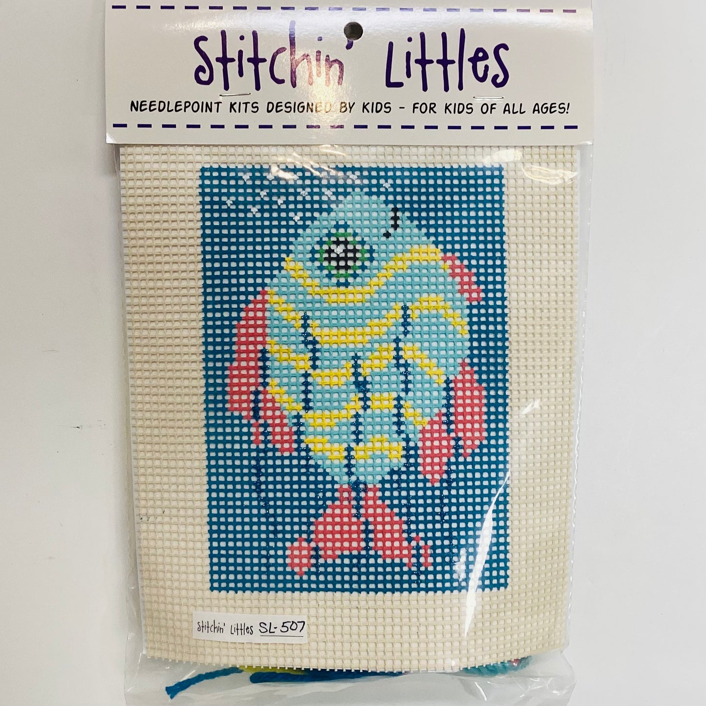 Stitchin' Littles Kit 5x7 - Swimmy FIsh