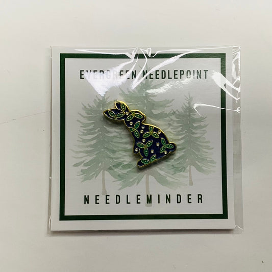 Floral Vine Bunny Needle Minder